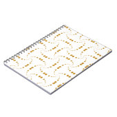 Carnet Points dorés élégants (Côté gauche)