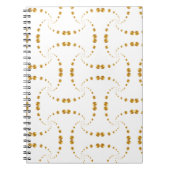Carnet Points dorés élégants (Devant)