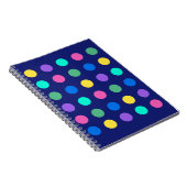 Carnet Points Géométriques Colorés (Côté Droit)