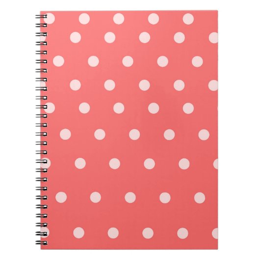 Carnet Points polka (Devant)