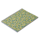 Carnet points verts, bleus et jaunes (Côté gauche)