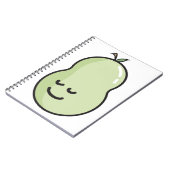 Carnet Poire avec un sourire (Côté gauche)