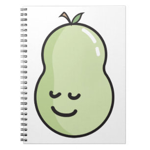 Carnet Poire avec un sourire