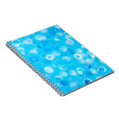 Carnet Pois Abstraits motif sans faille (Côté Droit)