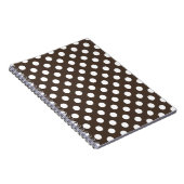 Carnet Pois blancs sur brun (Côté Droit)