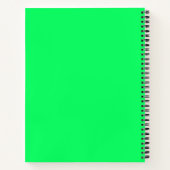 Carnet Pois coloré (Dos)