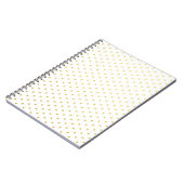 Carnet Pois d'or de mode (Côté gauche)