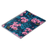 Carnet Pois doux et bourdons, rose et bleu (Côté gauche)