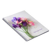 Carnet Pois doux sur papier texturé (Côté Droit)