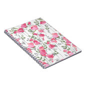 Carnet Pois doux : Texture Florale d'été. (Côté Droit)