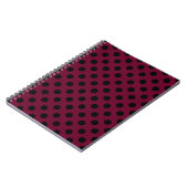 Carnet Pois noirs en Bourgogne (Côté gauche)