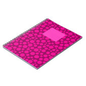 Carnet Pois rose Crimson (Côté gauche)