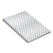 Carnet Pois Silver Gradient par Shirley Taylor (Côté Droit)