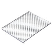 Carnet Pois Silver Gradient par Shirley Taylor (Côté gauche)