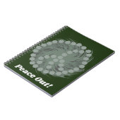 Carnet Pois tourbés Motif Vegetable Love Design (Côté gauche)