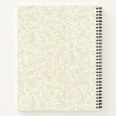 Carnet Poised & Powerful Ivory and Gold Spiral Notebook (Dos)