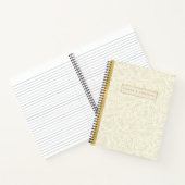 Carnet Poised & Powerful Ivory and Gold Spiral Notebook (Intérieur)