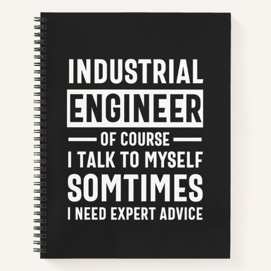 Carnet Poison de Funny Industrial Engineer (Devant)