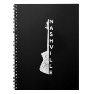 Carnet Poison de Nashville Guitar Country Music Lovers