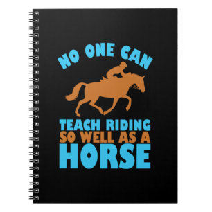 Carnet Poison d'Equestrian No One Can Teach Riding