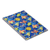 Carnet Poisson aquarelle drôle (Côté Droit)