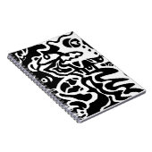 Carnet "Poisson" Art Abstrait (Côté Droit)