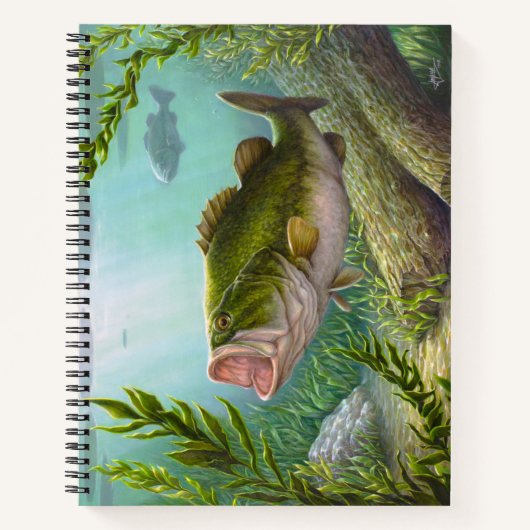 Carnet Poisson basse (Devant)