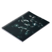 CARNET POISSON BLANC ET NOIR SUR L'EAU (Côté gauche)