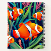 Carnet Poisson Clown Dans Les Algues (Dos)