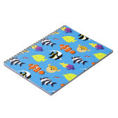 Carnet Poisson clown et amis (Côté gauche)