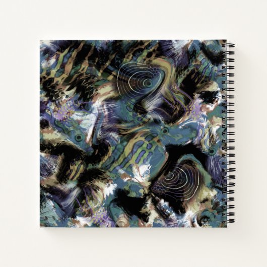 Carnet Poisson de marbre (Dos)