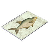 Carnet Poisson d'eau douce sur la carte (Côté gauche)