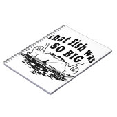 Carnet poisson drôle (Côté gauche)