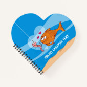 Carnet Poisson et appât en amour (Devant)