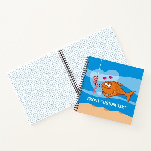 Carnet Poisson et appât en amour (Intérieur)