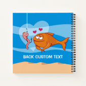 Carnet Poisson et appât en amour (Dos)