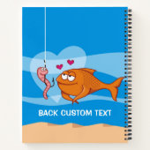 Carnet Poisson et appât en amour (Dos)