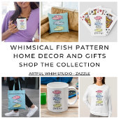 Carnet Poisson fantaisiste funky