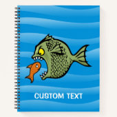 Carnet Poisson Intimidateur (Devant)