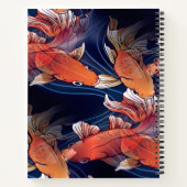 Carnet Poisson japonais Koi (Dos)