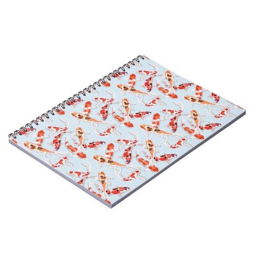 Carnet Poisson koi (Côté gauche)