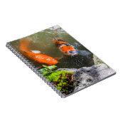 Carnet Poisson Koi dans un étang (Côté Droit)