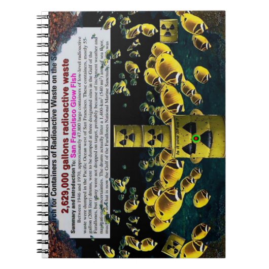 Carnet Poisson luminescent (Devant)