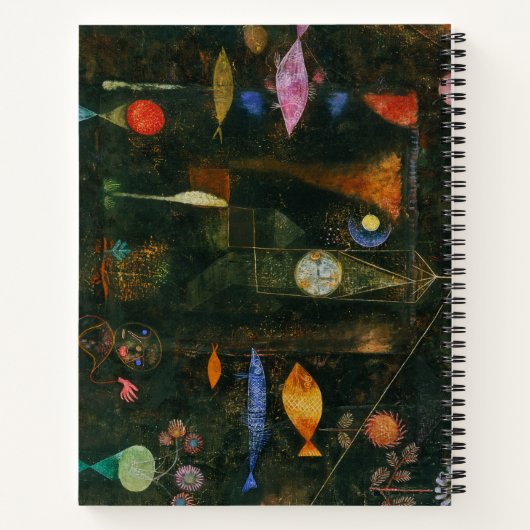 Carnet Poisson magique - Paul Klee (Dos)