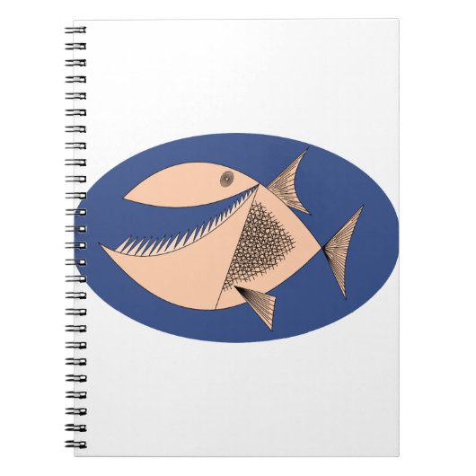 Carnet Poisson Piranha (Devant)