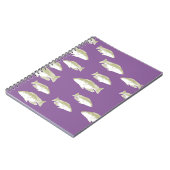 Carnet Poisson sur violet (Côté gauche)