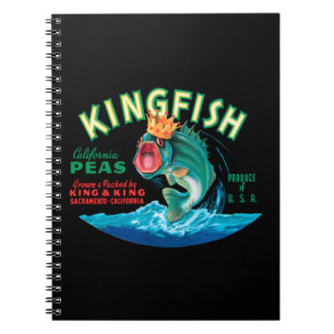 Carnet Poissons bas utilisant une couronne sur un arrièr