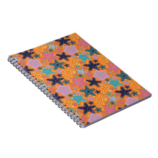 Carnet Poissons colorés de l'étoile (Côté Droit)
