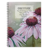 Carnet Poissons Roses Gratitude (Devant)
