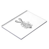 Carnet Poissons stylisés (Côté gauche)